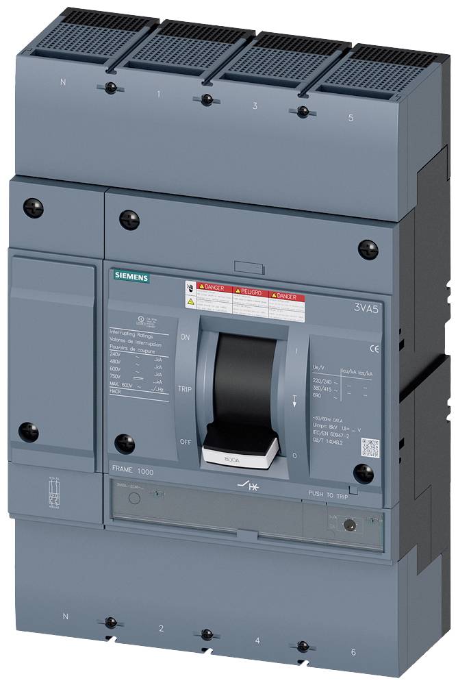 Siemens 3VA5580-7EC46-0AA0 Leistungsschalter 1 St.