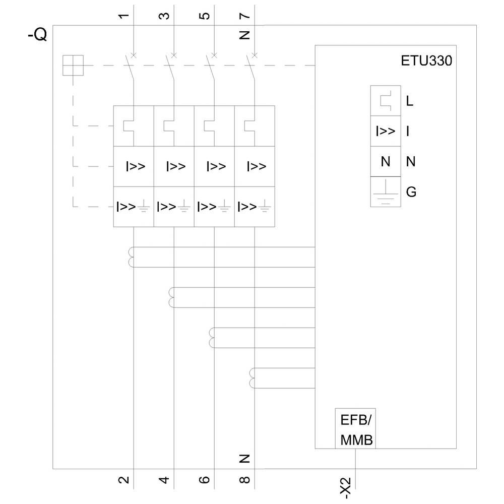 Siemens 3VA6610-7HM46-0AA0 Leistungsschalter 1 St.