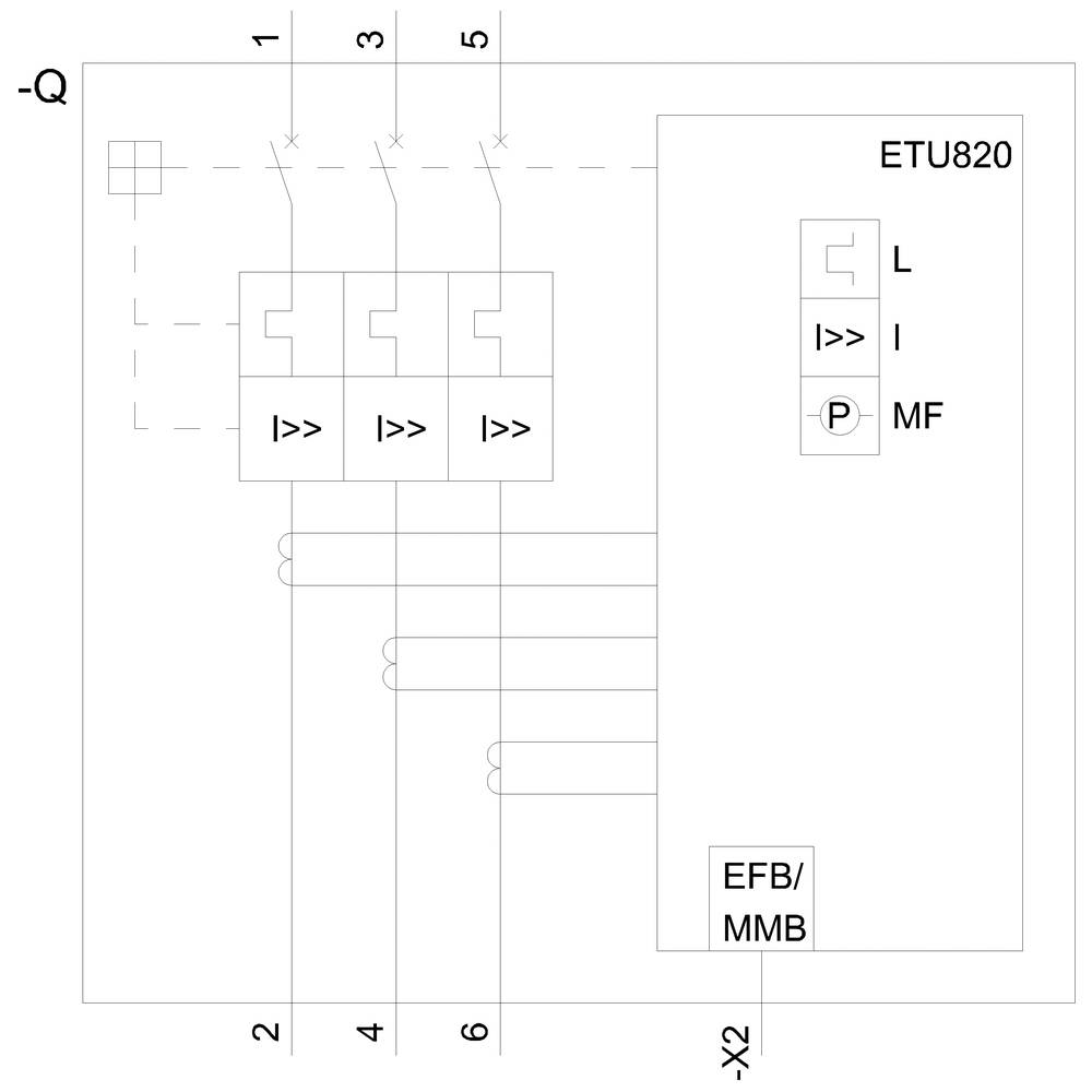 Siemens 3VA6610-5KL36-0AA0 Leistungsschalter 1 St.