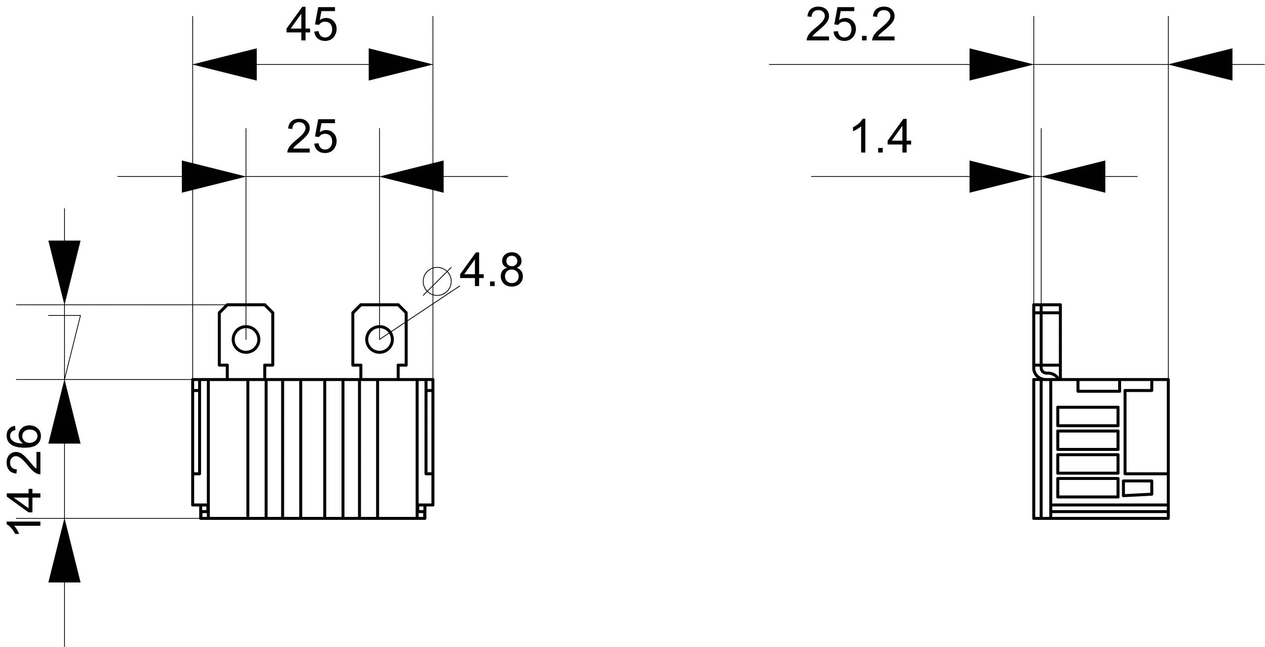 Siemens 3RA6940-0A Adapter 1St.