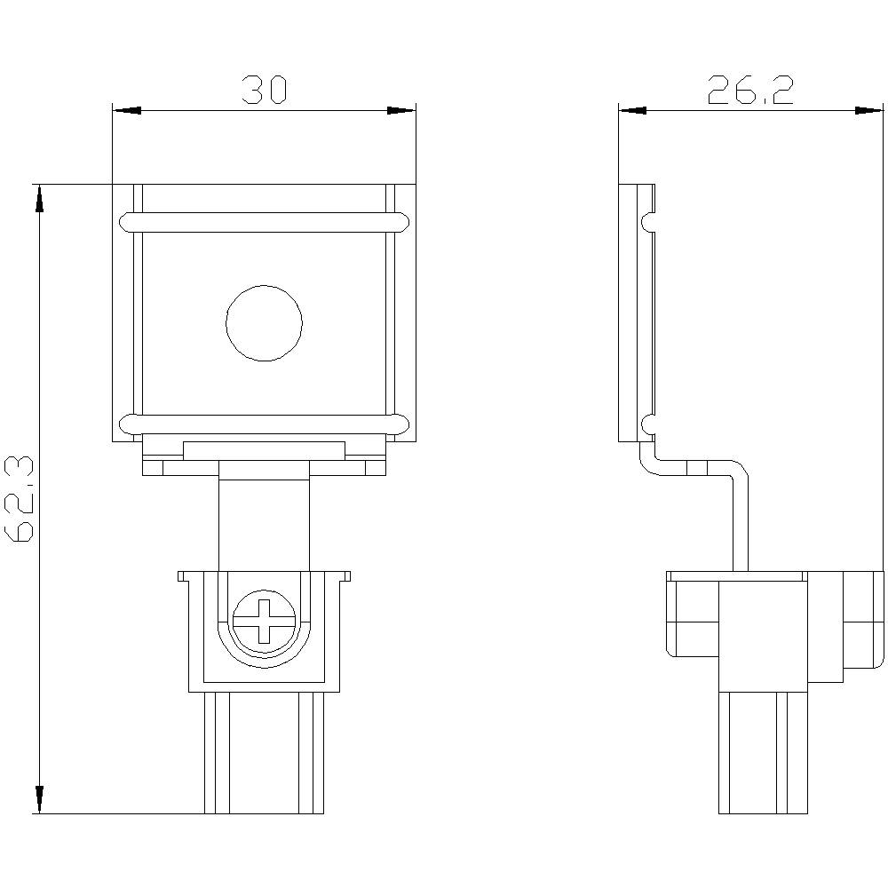 Siemens 3VA9480-0WB00 Hilfsleiteranschlussklemme 10St.