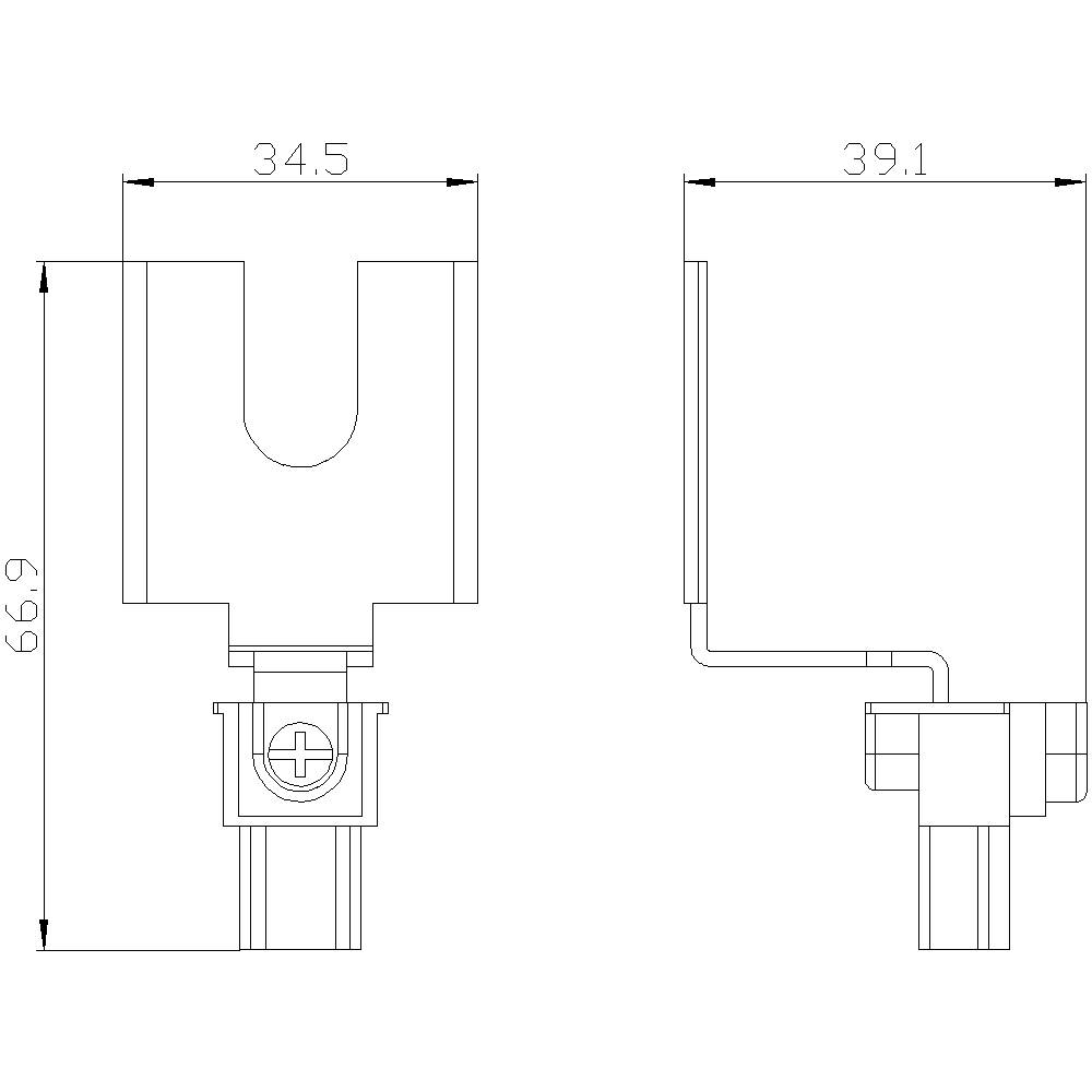 Siemens 3VA9480-0WC00 Hilfsleiteranschlussklemme 10St.