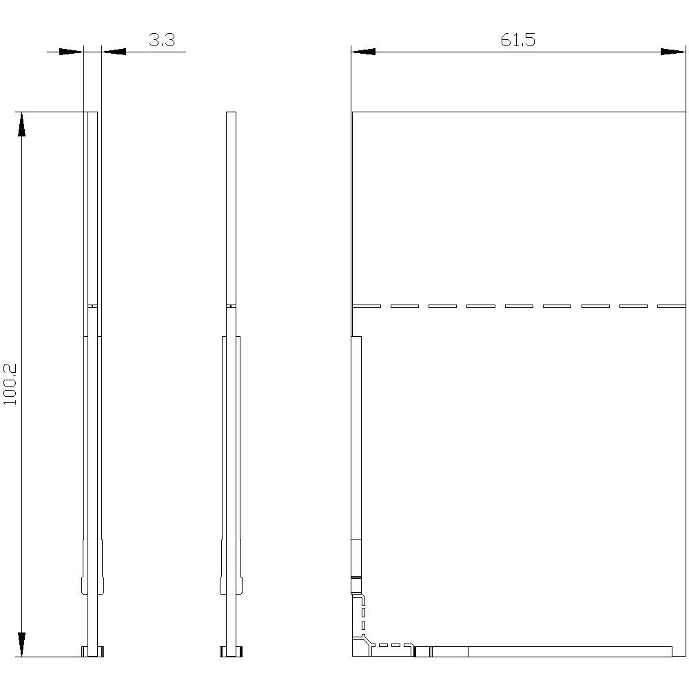 Siemens 3VA9152-0WA00 Phasentrennwand 1St.