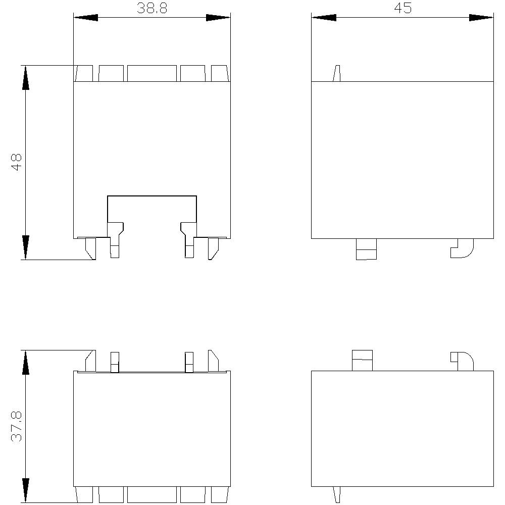 Siemens 3NP1921-1CB00 Abdeckung 1St.
