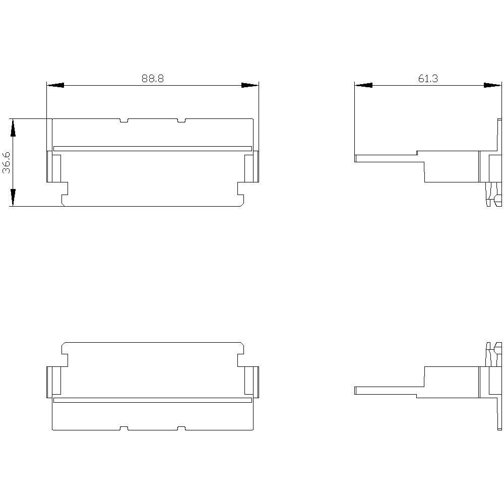 Siemens 3NP1923-1CA30 Abdeckung 1St.