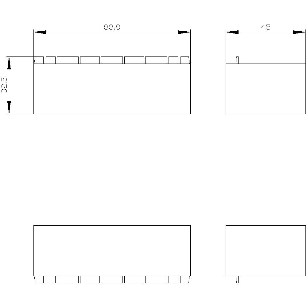 Siemens 3NP1923-1CB00 Abdeckung 1St.