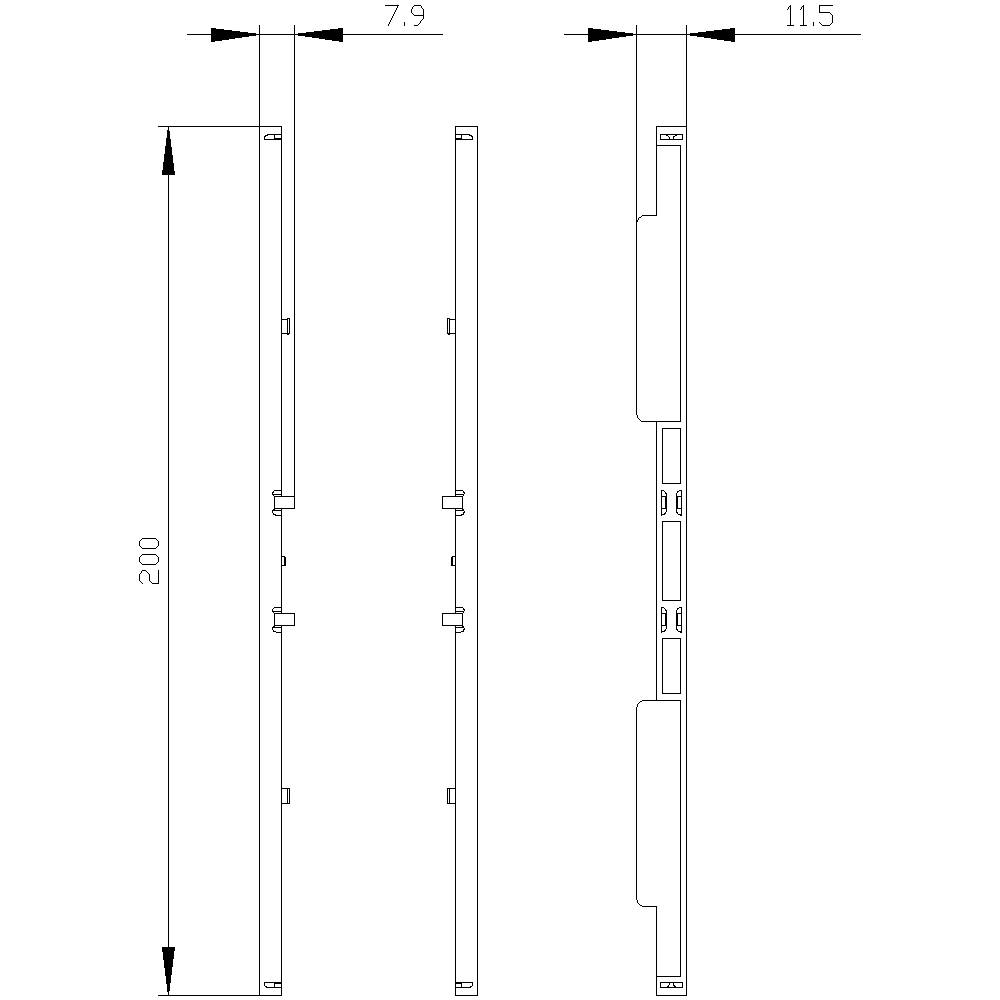 Siemens 3NP1923-1CF00 Abdeckung 1St.