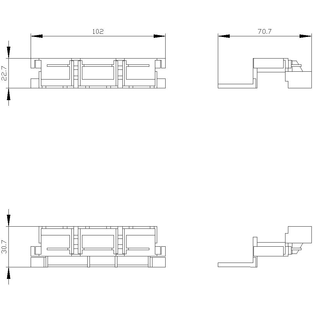 Siemens 3NP1933-1CA10 Abdeckung 1St.