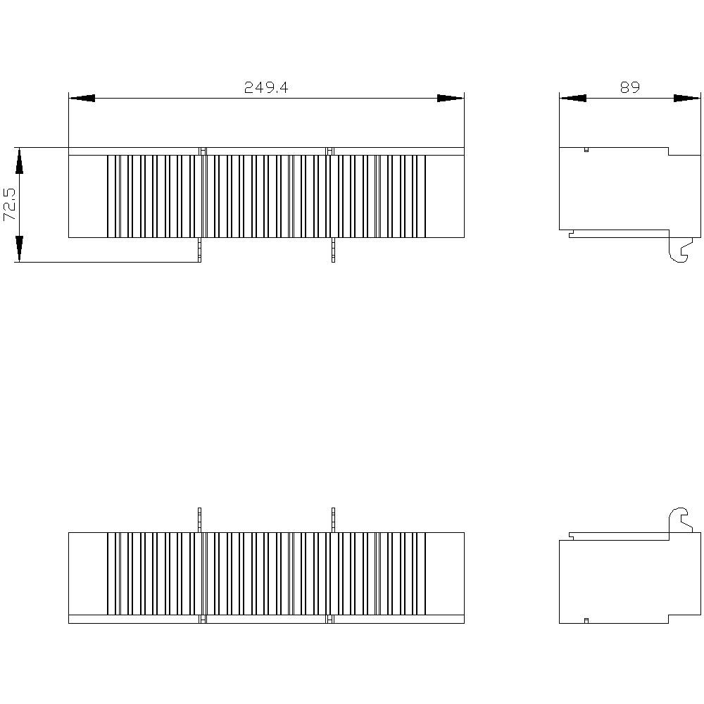 Siemens 3NP1963-1CB00 Abdeckung 1St.
