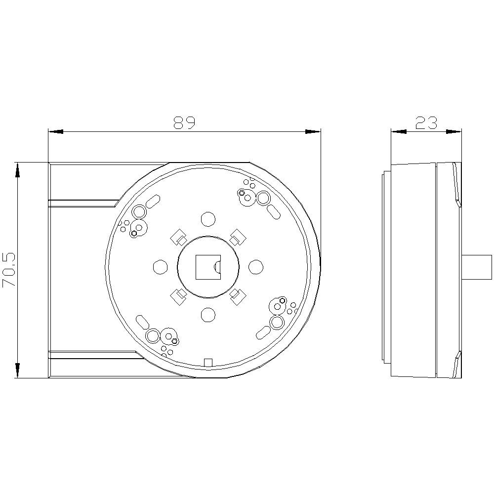 Siemens 3VA9467-0GX10 Hilfsschalter 1St.