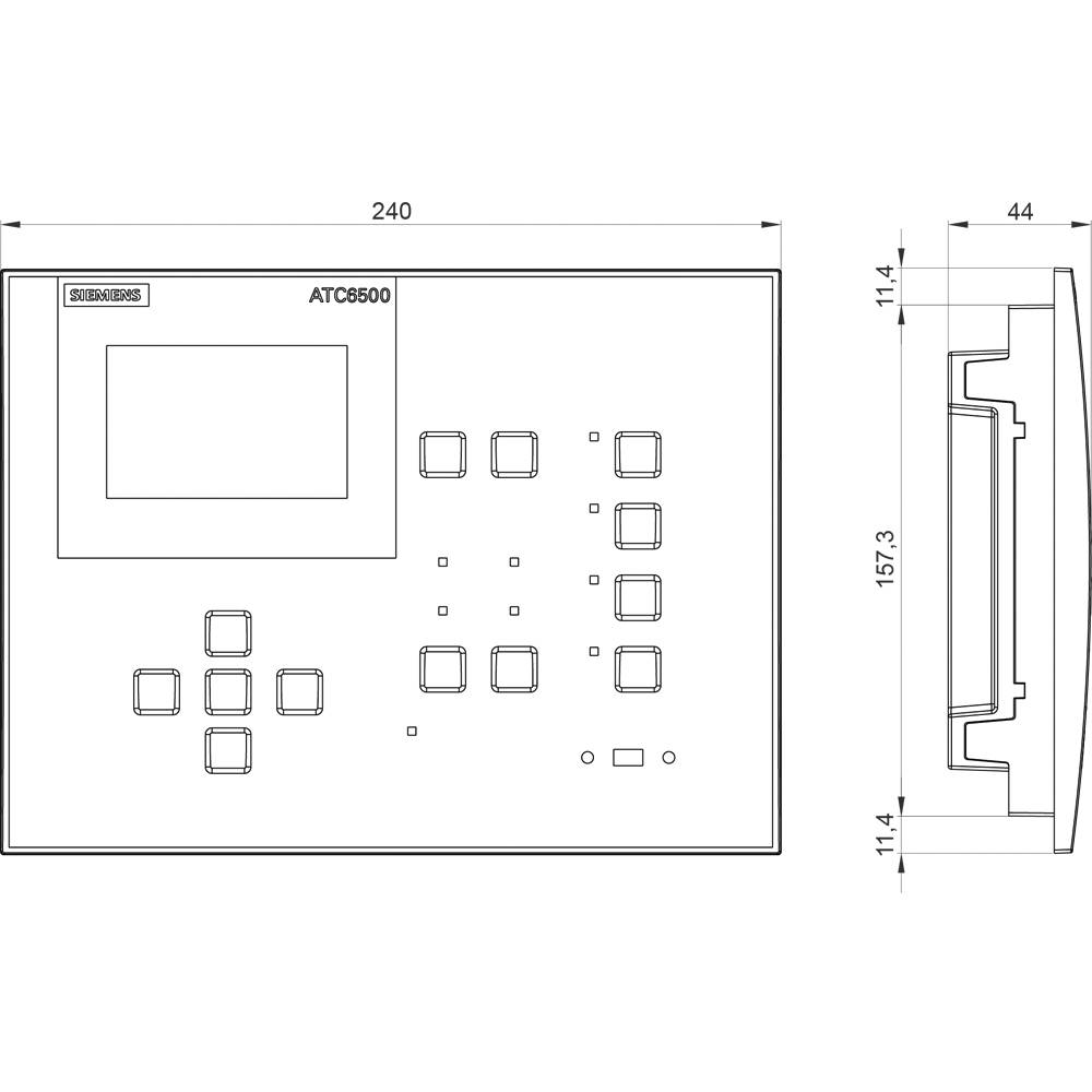 Siemens 3KC9000-8TL50 Netzumschaltsteuergerät 1St.