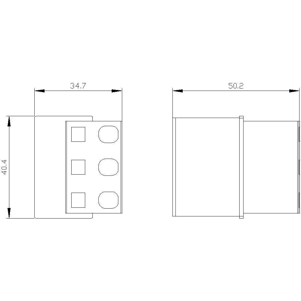 Siemens 3RV2917-5D Einspeiseklemme 1St.