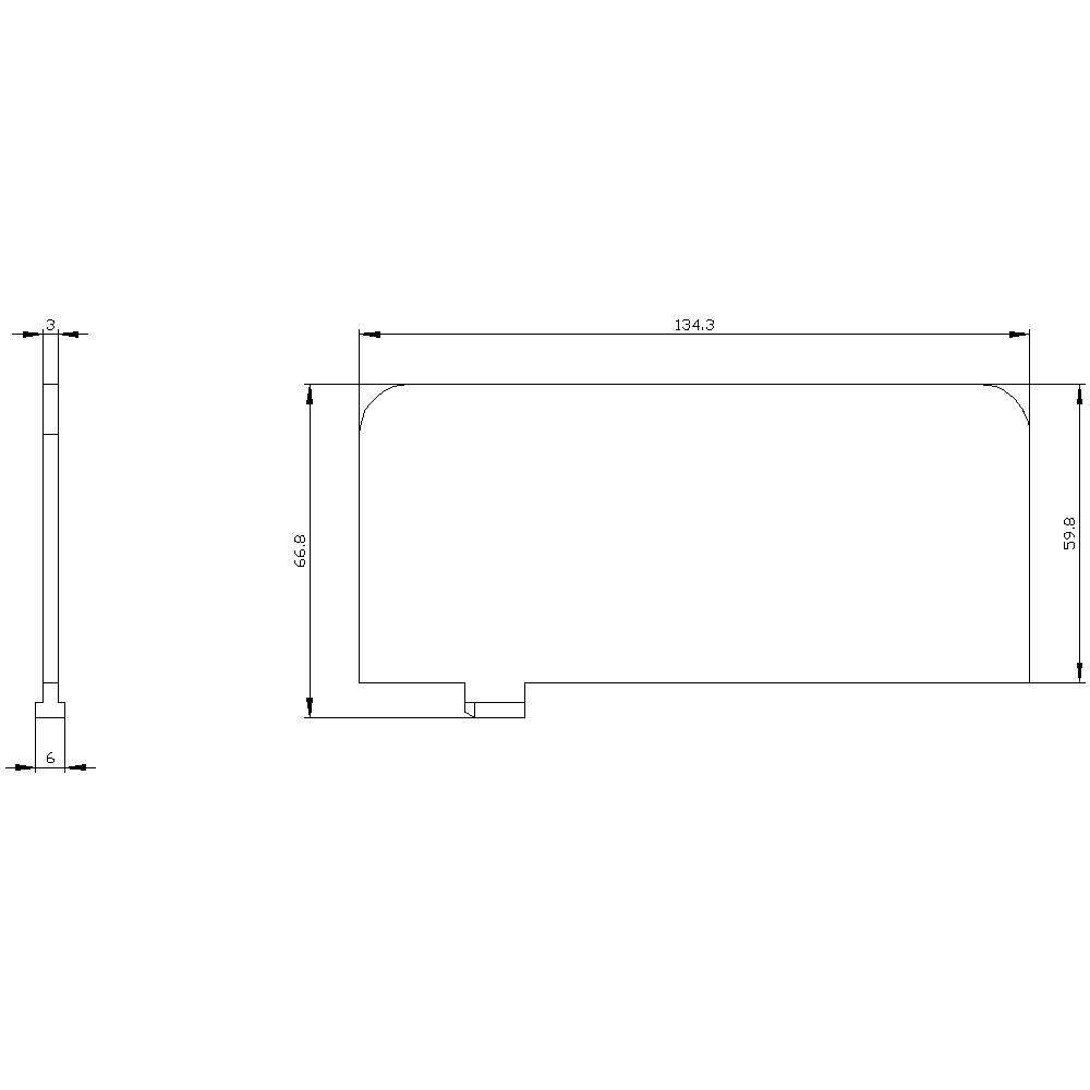 Siemens 3RT1983-4AA1 Phasentrennwand 1St.