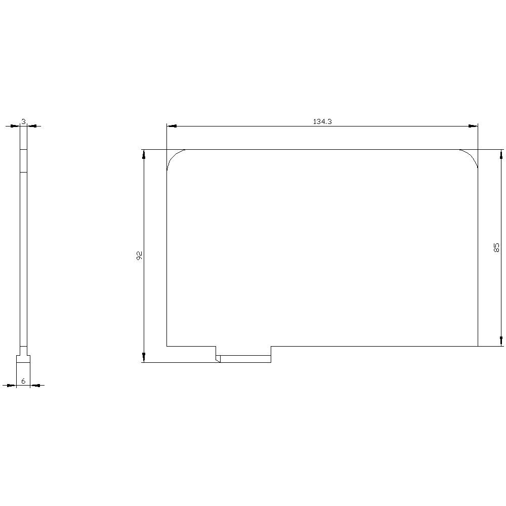 Siemens 3RT1987-4AA1 Phasentrennwand 1St.