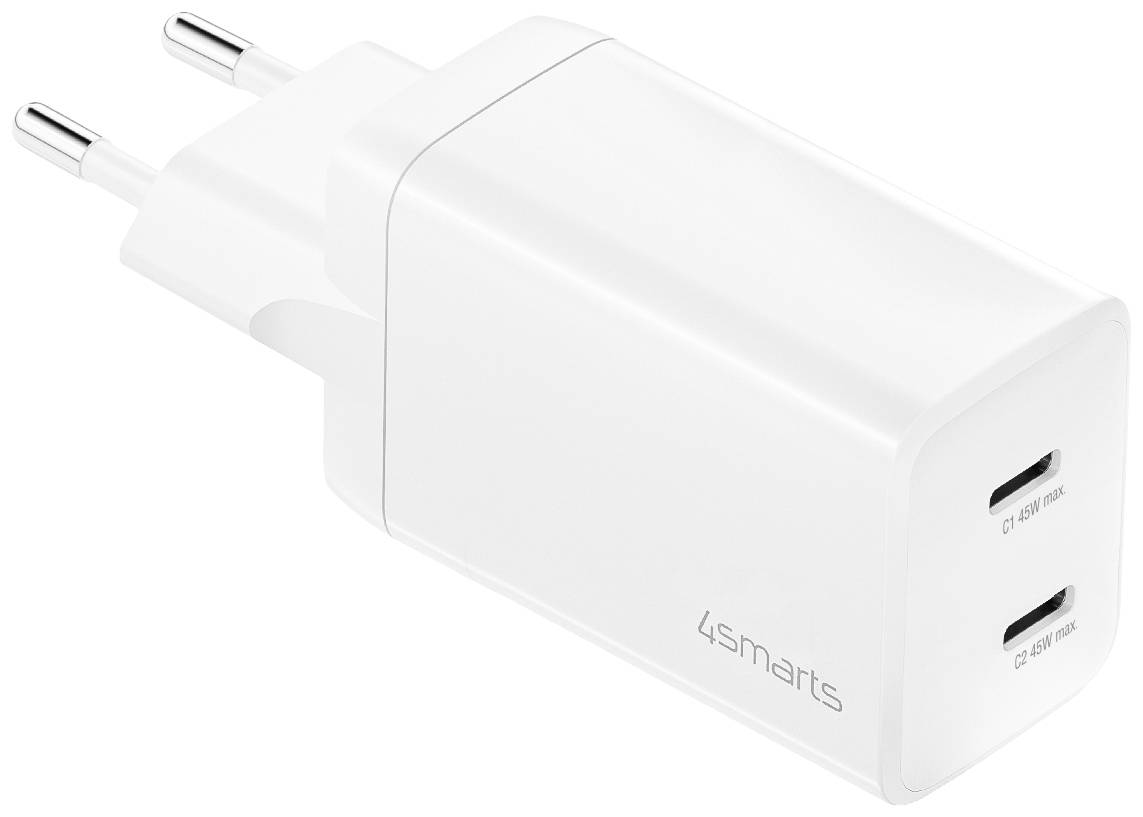 4smarts PDPlug Dual - Netzteil - GaN - 45 Watt