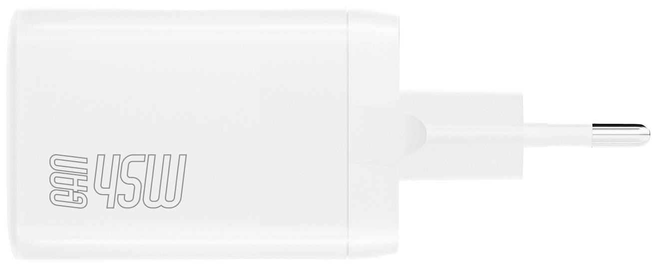 4smarts PDPlug Dual - Netzteil - GaN - 45 Watt