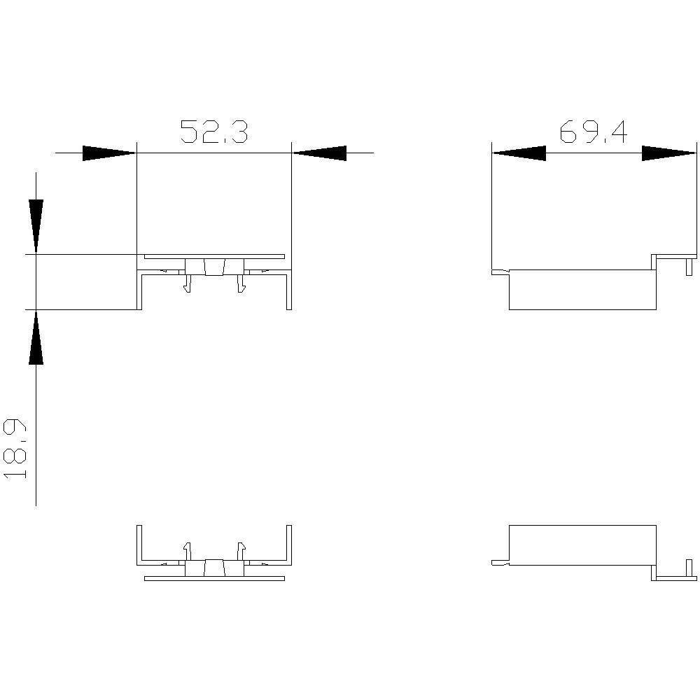 Siemens 3NP1913-1CA10 Abdeckung 1St.