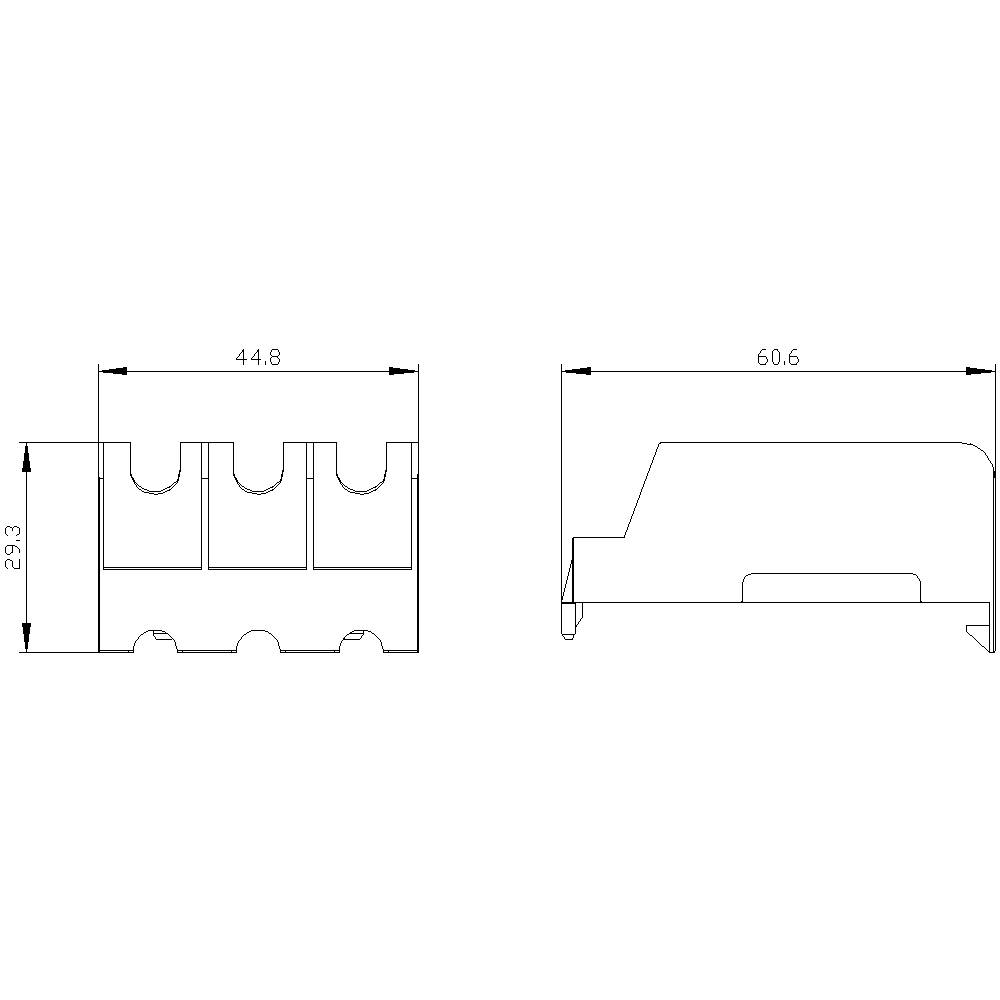 Siemens 3RV2928-1K Phasentrennwand 1St.
