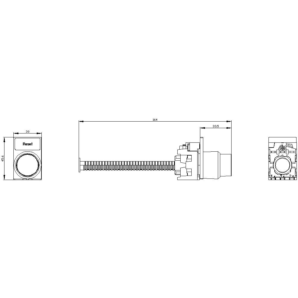 Siemens 3SU12000KB100AA0 3SU1200-0KB10-0AA0 1St.