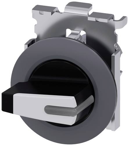 Siemens 3SU1062-2FM60-0AA0 Knebelschalter, beleuchtbar, 30 mm, rund, Metall, mat