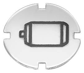 Symbol einer Batterie.