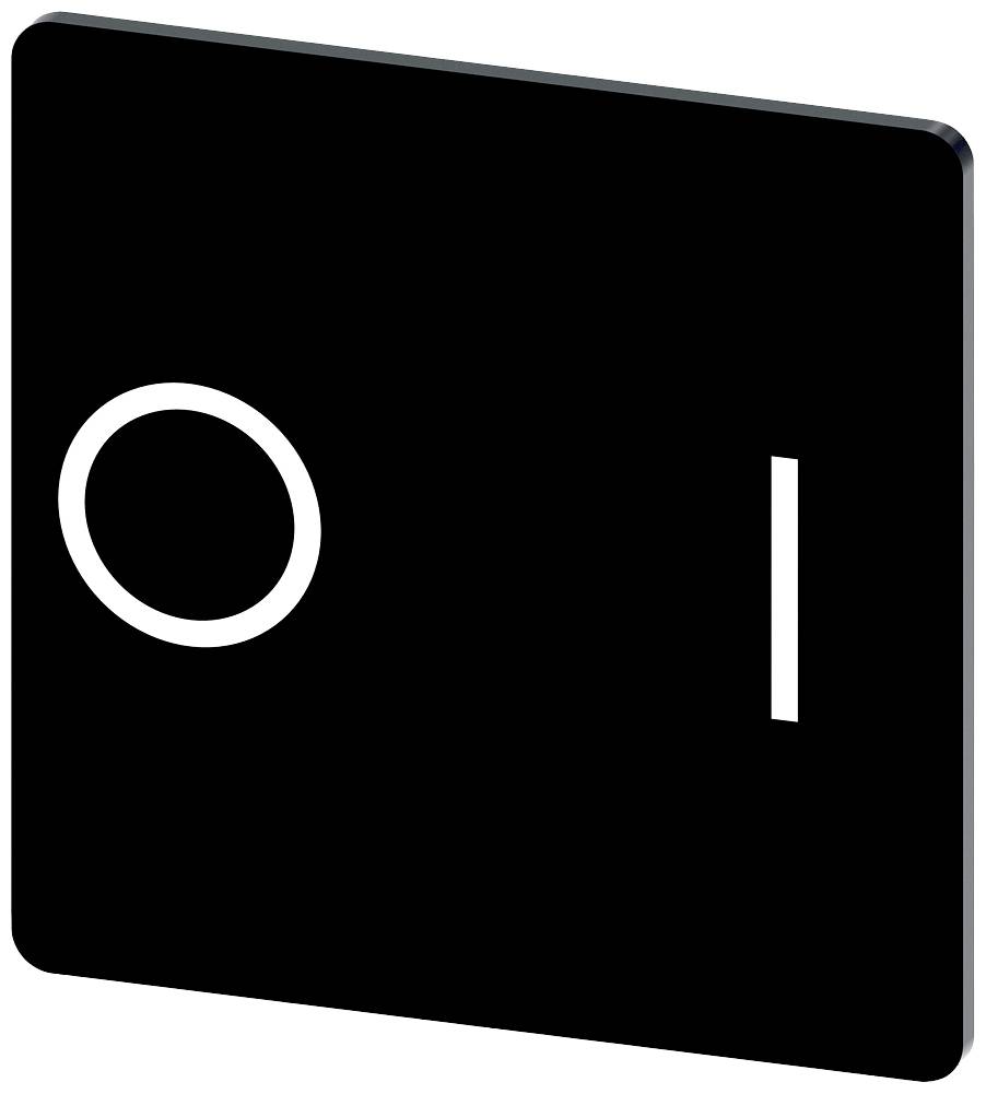 Ein schwarzer Kippschalter mit den Symbolen 'O' für aus und 'I' für ein.