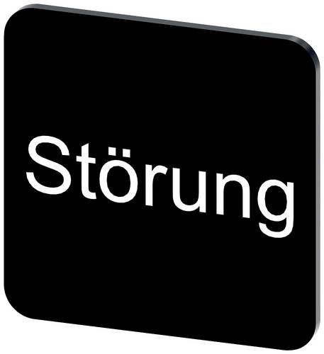 Siemens 3SU1900-0AF16-0AQ0 3SU19000AF160AQ0 Bezeichnungsschild 10 St.