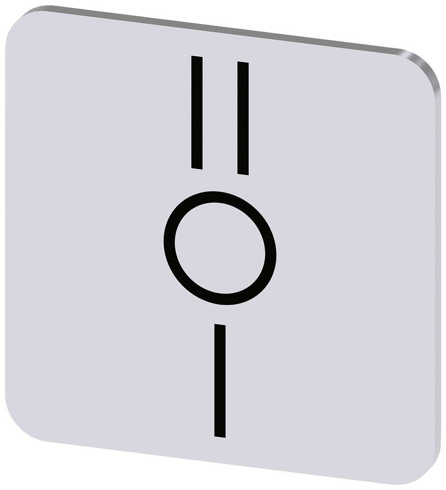 Ein Quadrat mit abgerundeten Ecken zeigt ein Symbol: Ein Kreis in der Mitte, darüber zwei parallele Linien, darunter eine Linie.