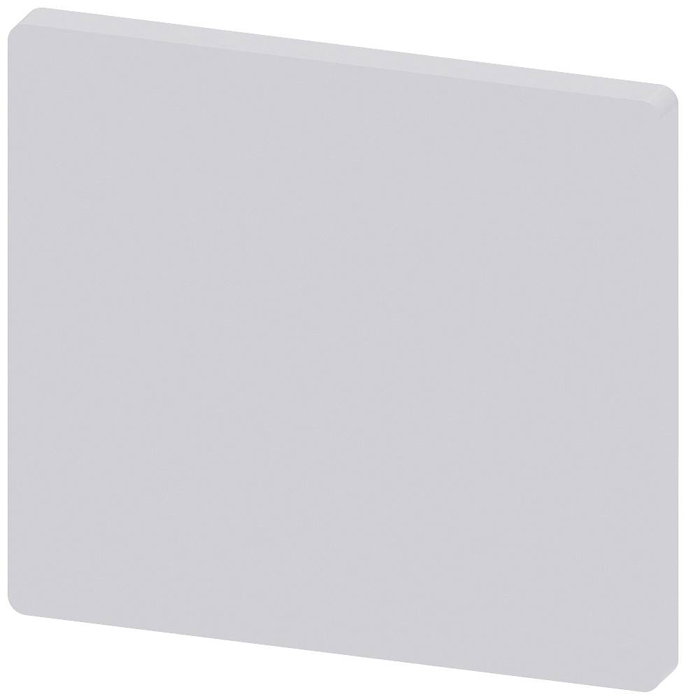 Ein quadratischer, grauer Kunststoffabdeckdeckel mit abgerundeten Kanten. Wird in industriellen Anwendungen zum Schutz verwendet.