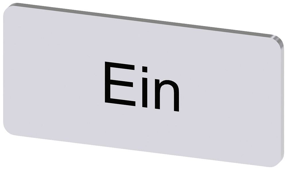 Ein Schild mit dem Wort 'Ein', möglicherweise ein Hinweis auf das Einschalten eines Geräts oder Systems.