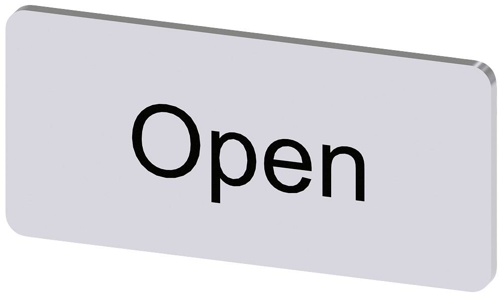 Schild mit der Aufschrift 'Open', was darauf hinweist, dass ein Geschäft oder Ort geöffnet ist.
