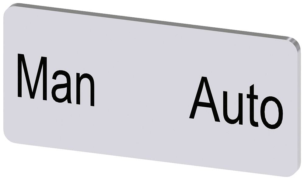 Ein Schild mit den Aufschriften 'Man' links und 'Auto' rechts zeigt manuelle und automatische Einstellungen an.