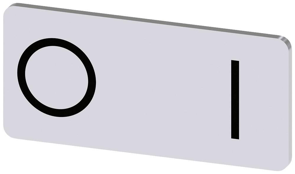 Schalter mit 'O' und 'I'; Symbolisiert Ein/Aus-Zustand. 'O' bedeutet Aus, 'I' bedeutet Ein.