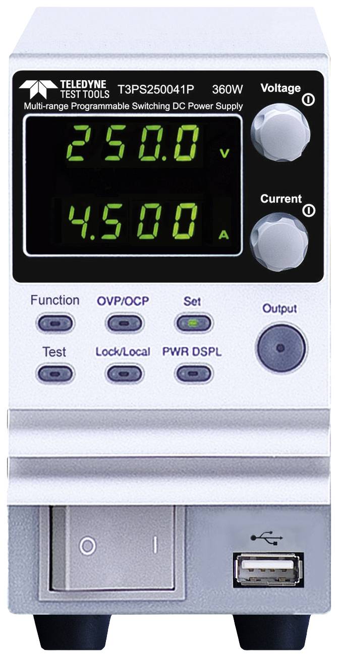 Teledyne LeCroy T3PS250041P Labornetzgerät, einstellbar 0 - 250 V 0 - 4.5 A 360 W Anzahl Ausgänge 1