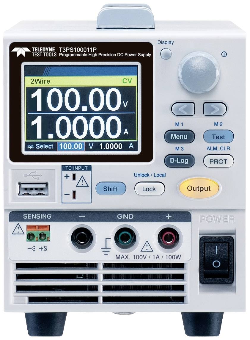 Teledyne LeCroy T3PS100011P Labornetzgerät, einstellbar 0 - 100 V 0 - 1 A 100 W Anzahl Ausgänge 1 x