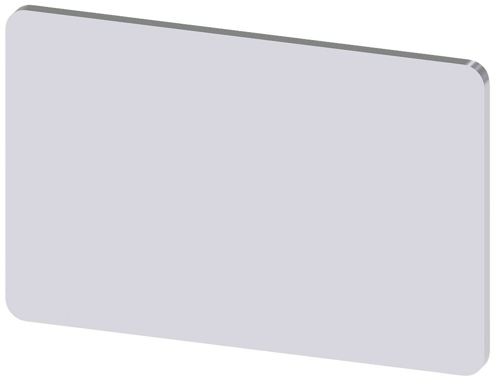 Graue rechteckige Platte mit abgerundeten Ecken, leicht geneigt, ohne sichtbare Details oder Markierungen.