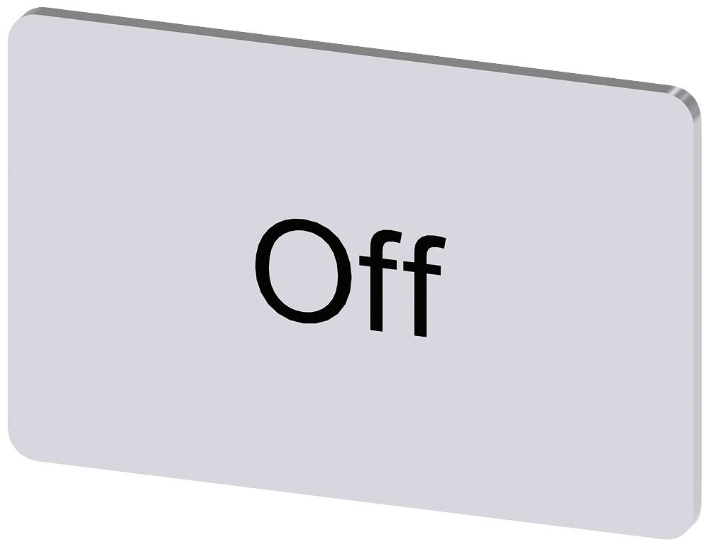 Eine rechteckige Fläche mit dem Wort 'Off' in der Mitte, das auf ein deaktiviertes oder ausgeschaltetes Objekt hinweist.