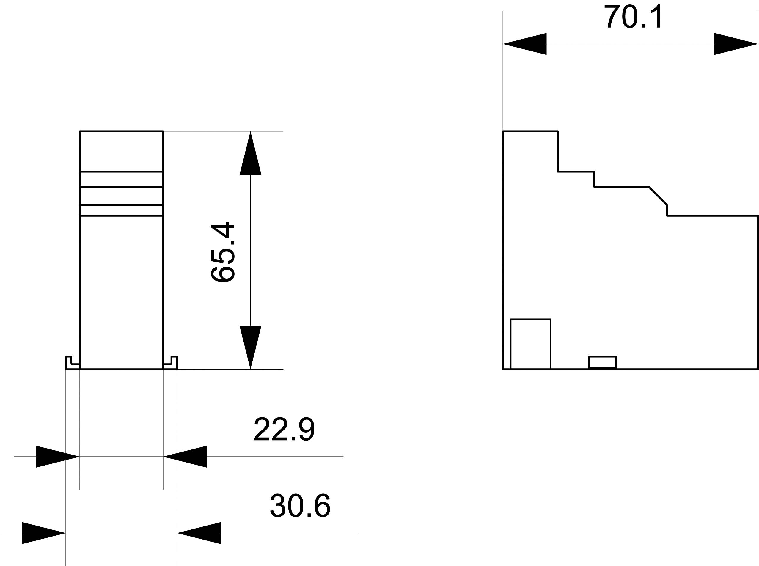 Siemens 3RA6860-5AC PE-Einspeisung 1St.