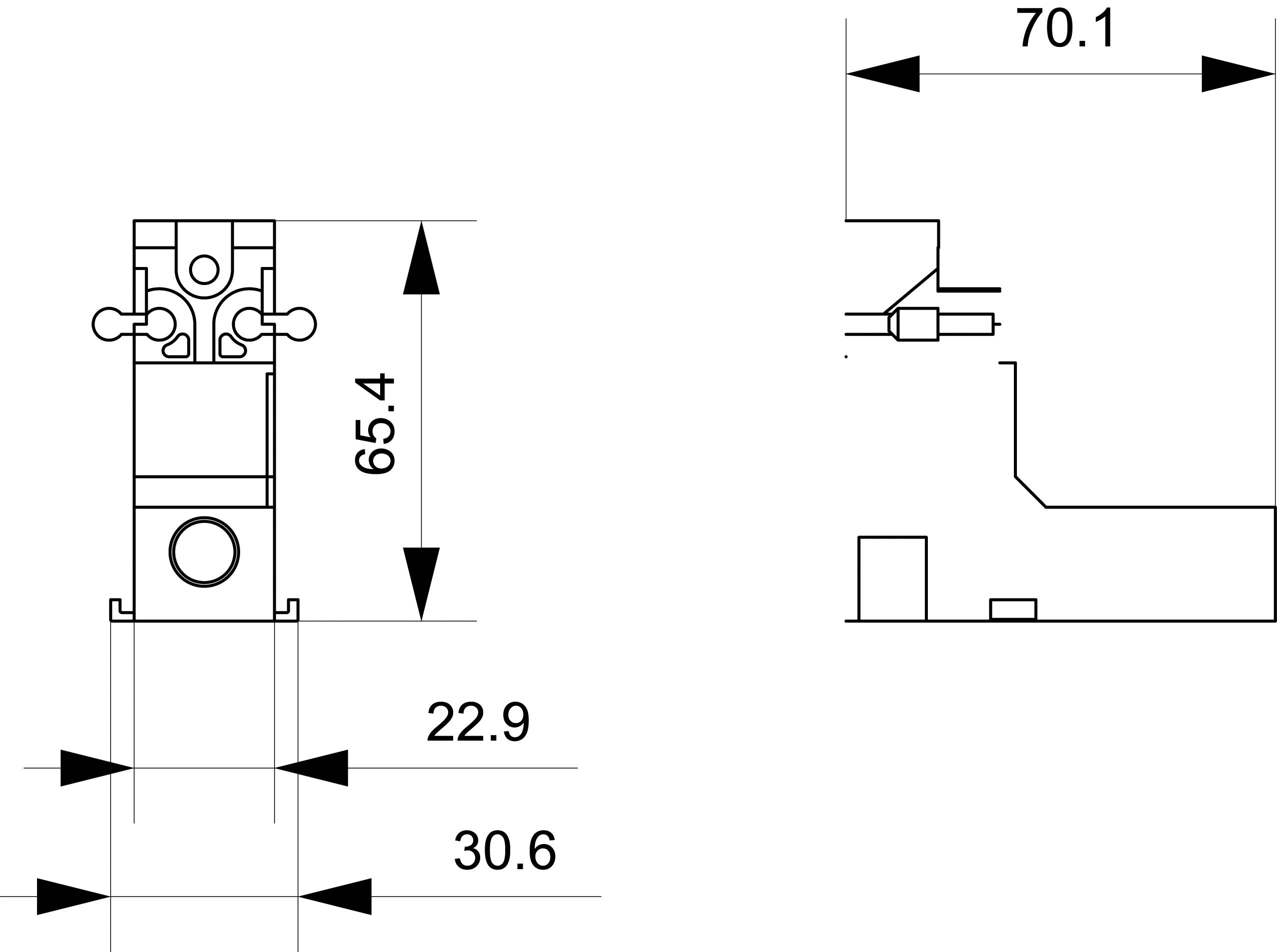 Siemens 3RA6860-6AB PE-Einspeisung 1St.