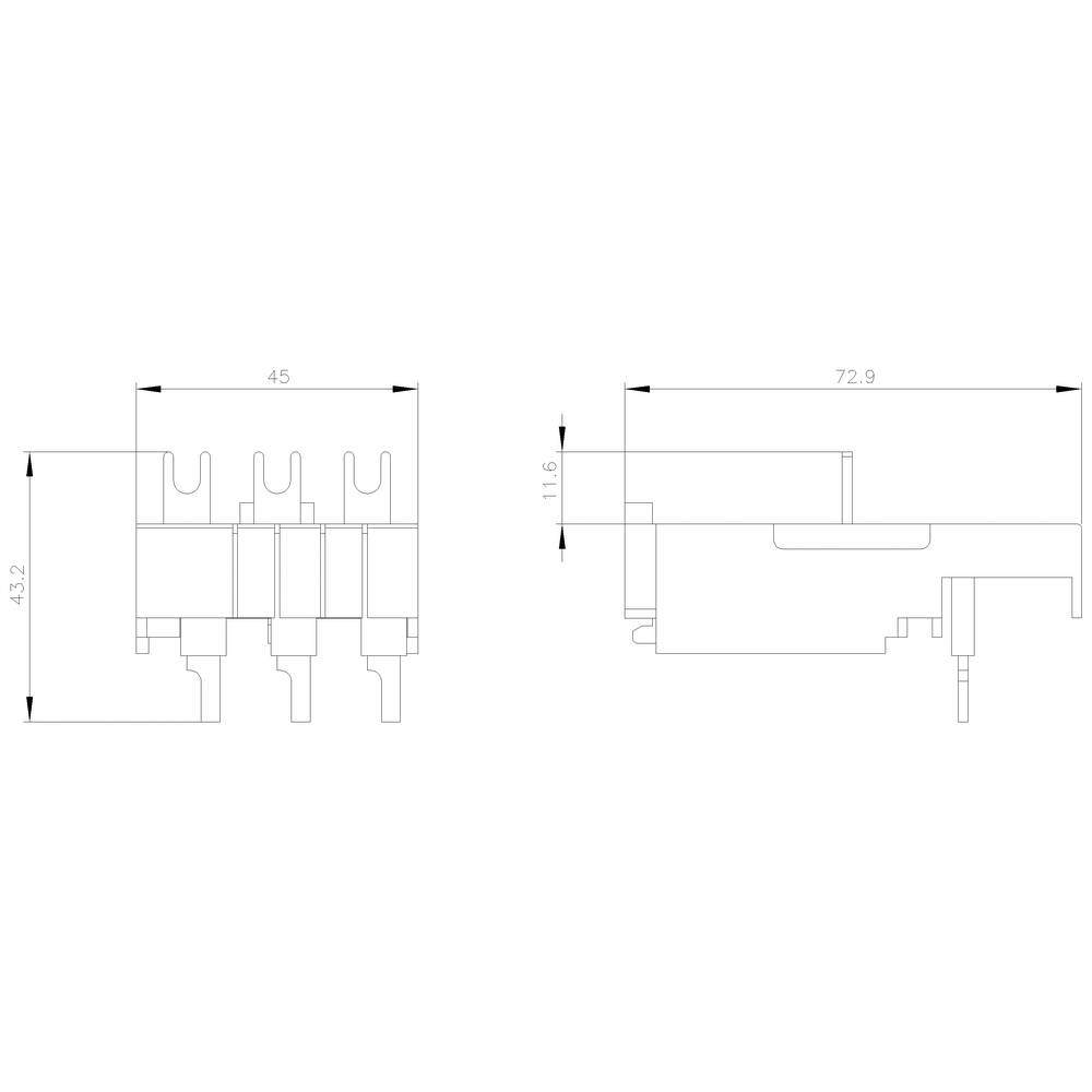 Siemens 3RA2921-1AA00 Verbindungsbaustein 1St.