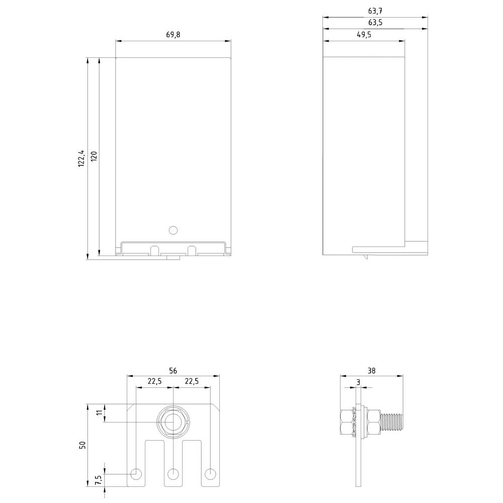 Siemens 3RT1946-4BB31 Parallelschaltverbindung 1St.