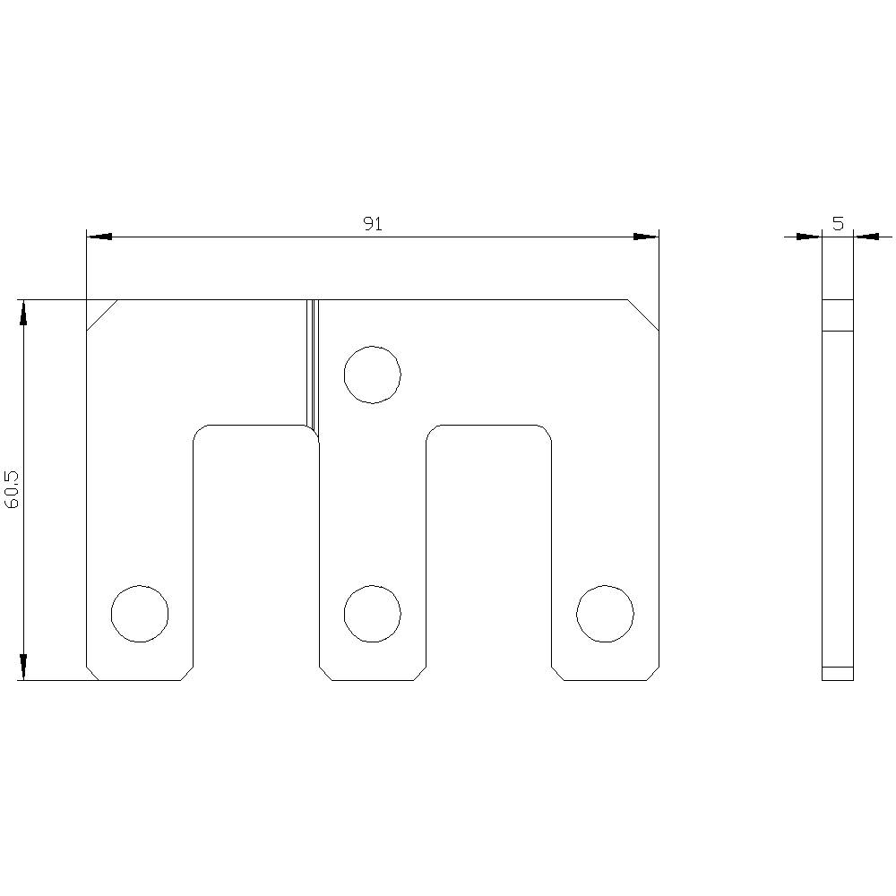 Siemens 3RT1956-4BA31 Parallelschaltverbindung 1St.