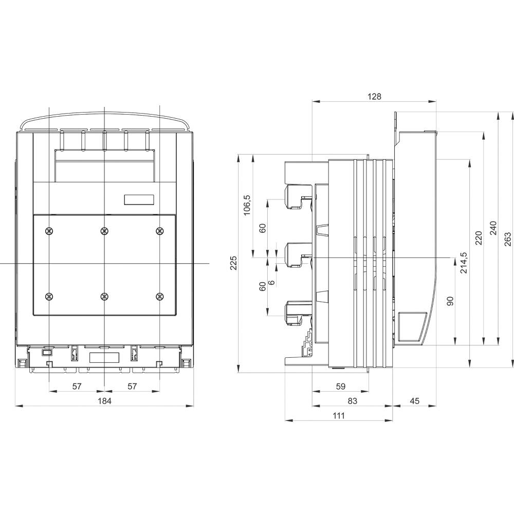Siemens 3NW74317HG Sicherungshalter 1St.