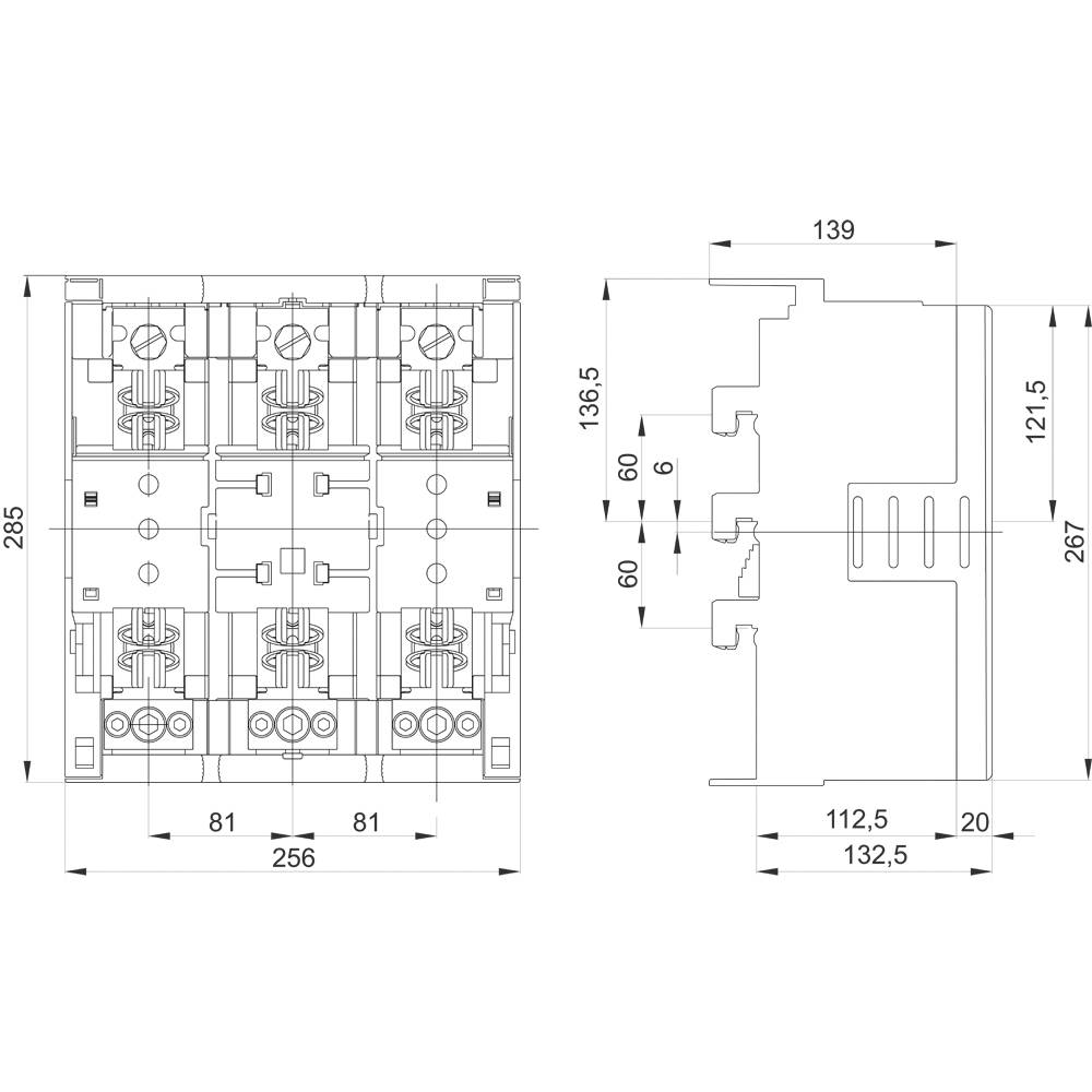 Siemens 3NW74318HG Sicherungshalter 1St.