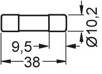 Siemens 3NC10100MK Zylindersicherungseinsatz 20St.