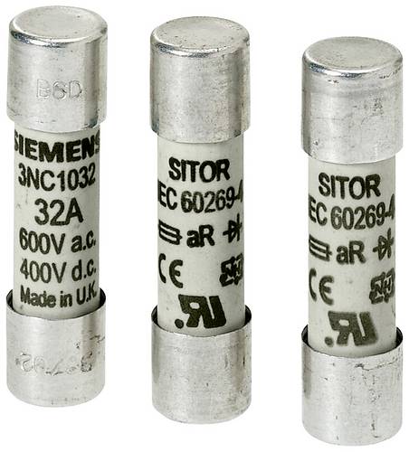 Siemens 3NC2250 Zylindersicherungseinsatz 5 St.