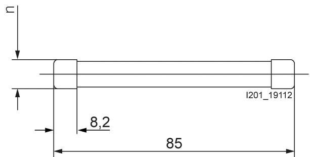Siemens 3NW66034 Zylindersicherungseinsatz 10St.