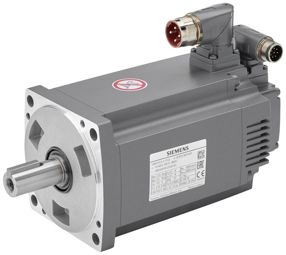 Siemens 1FL6054-2AF21-2MH1 SIMOTICS S-1FL6 LI, 1AC/3AC 230V, 6,37 Nm, 3000 1/min