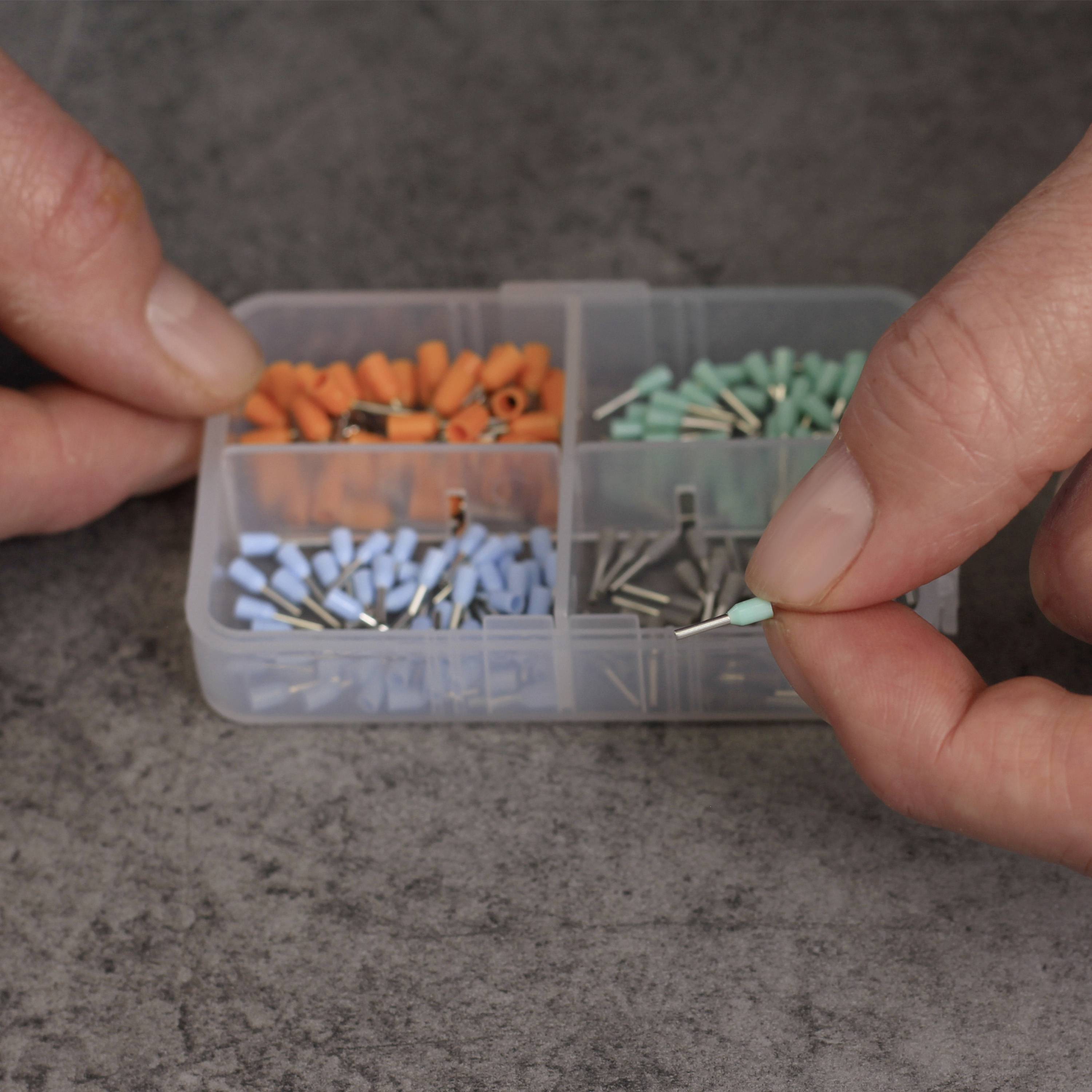 Quadrios 2010C392 Aderendhülsen-Sortiment Teilisoliert 200St.