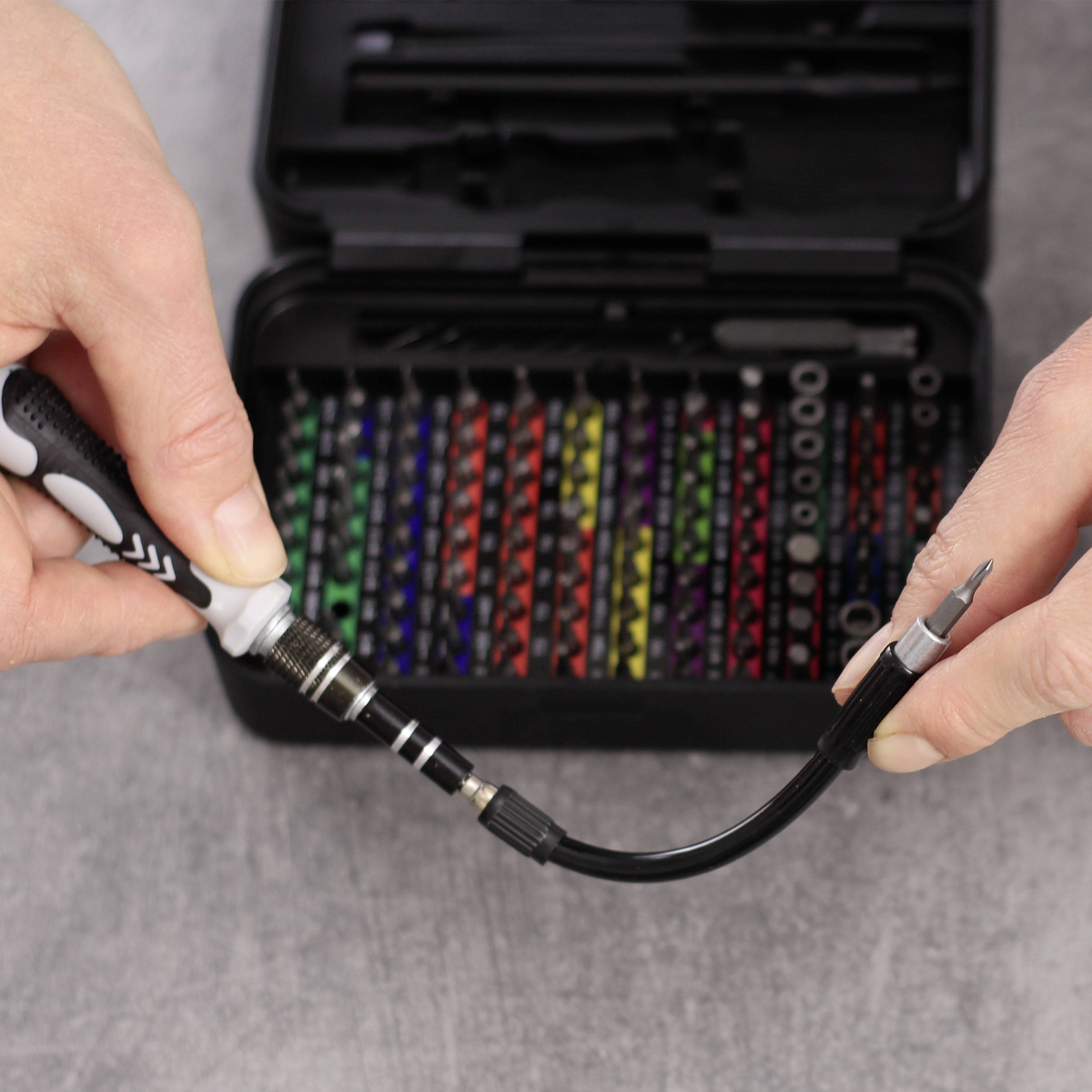 Quadrios 22T020 Elektronik- u. Feinmechanik Schraubendreher-Set